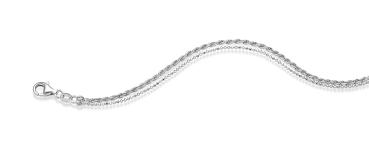 Collier 2-reihig aus Silber (25-432K)