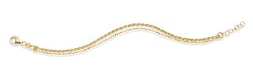 Armband 2-reihig aus Silber (25-433)