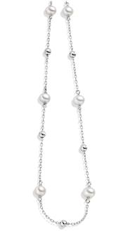 Collier aus Silber mit Süßwasserperle (25-458)