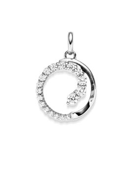 Anhänger aus Silber mit Zirkonia (25-463)