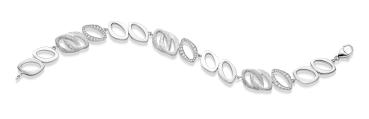 Armband aus Silber mit Zirkonia (25-468)