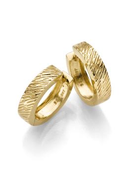 Vergoldete Silber Creolen (26-364)