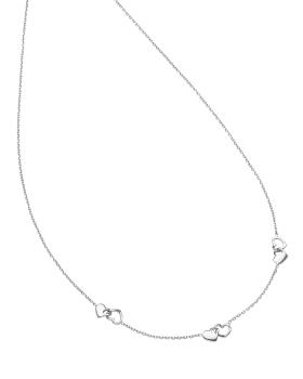 Silber Collier mit Mittelteil (26-408)