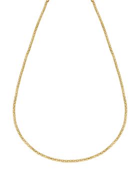 Vergoldetetes Silber Collier (26-422)