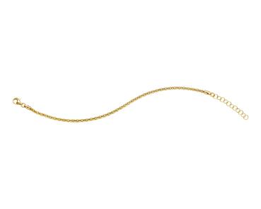 Vergoldetetes Silber Armband (26-422A)