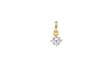 Gold Anhänger mit Zirkonia (26-437)
