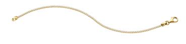 Gold Armband mit Zirkonia (26-442)
