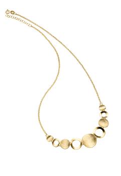 Vergoldetete Silber Collier (26-482)
