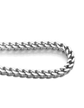 Doppelpanzerarmband aus Edelstahl