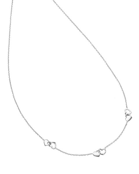 Silber Collier mit Mittelteil (26-408)