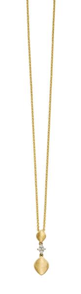 Gold Anhänger mit Zirkonia (26-447)