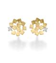 Ohrstecker aus Gold mit Zirkonia (25-450)