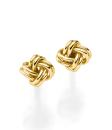 Knoten-Ohrstecker aus Gold (25-475)