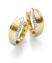 Gold Creolen mit Zirkonia (25-481)
